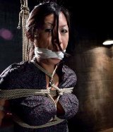 Skinny slave gets tied and poked on bondage porn
